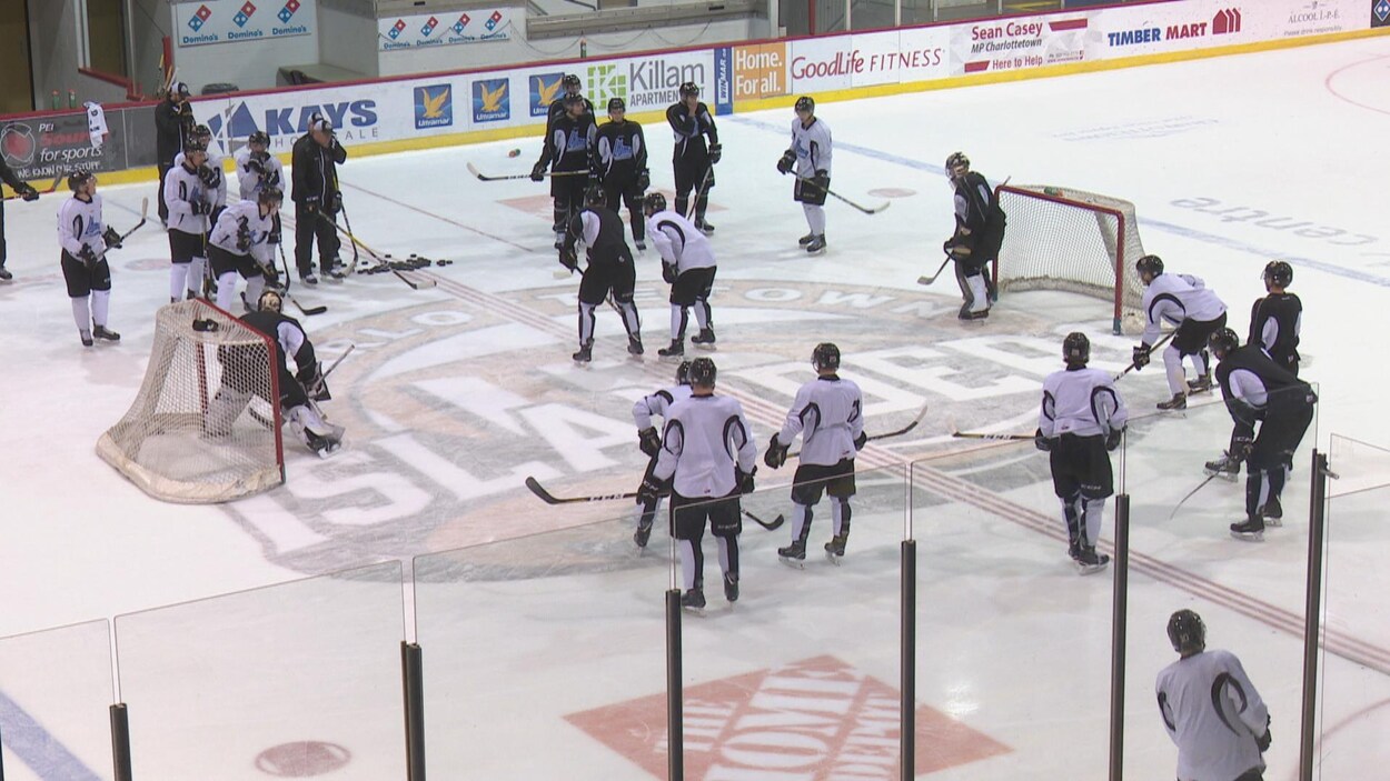 Les Islanders de Charlottetown s'entraînent fort en vue de leurs deux matchs de la semaine face au Titan d'Acadie-Bathurst et les Foreurs de Val d'Or.