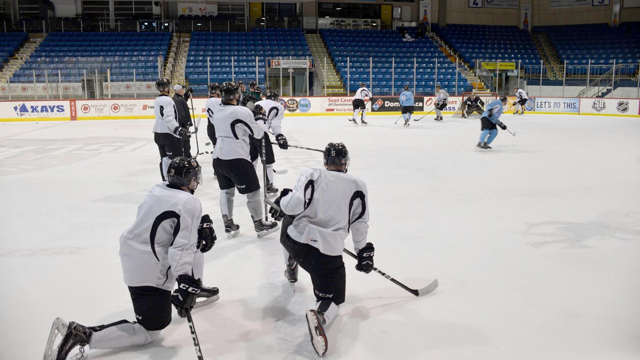 Les joueurs des Islanders étaient de retour à l'entraînement ce jeudi 27 décembre après la pause de Noël.
