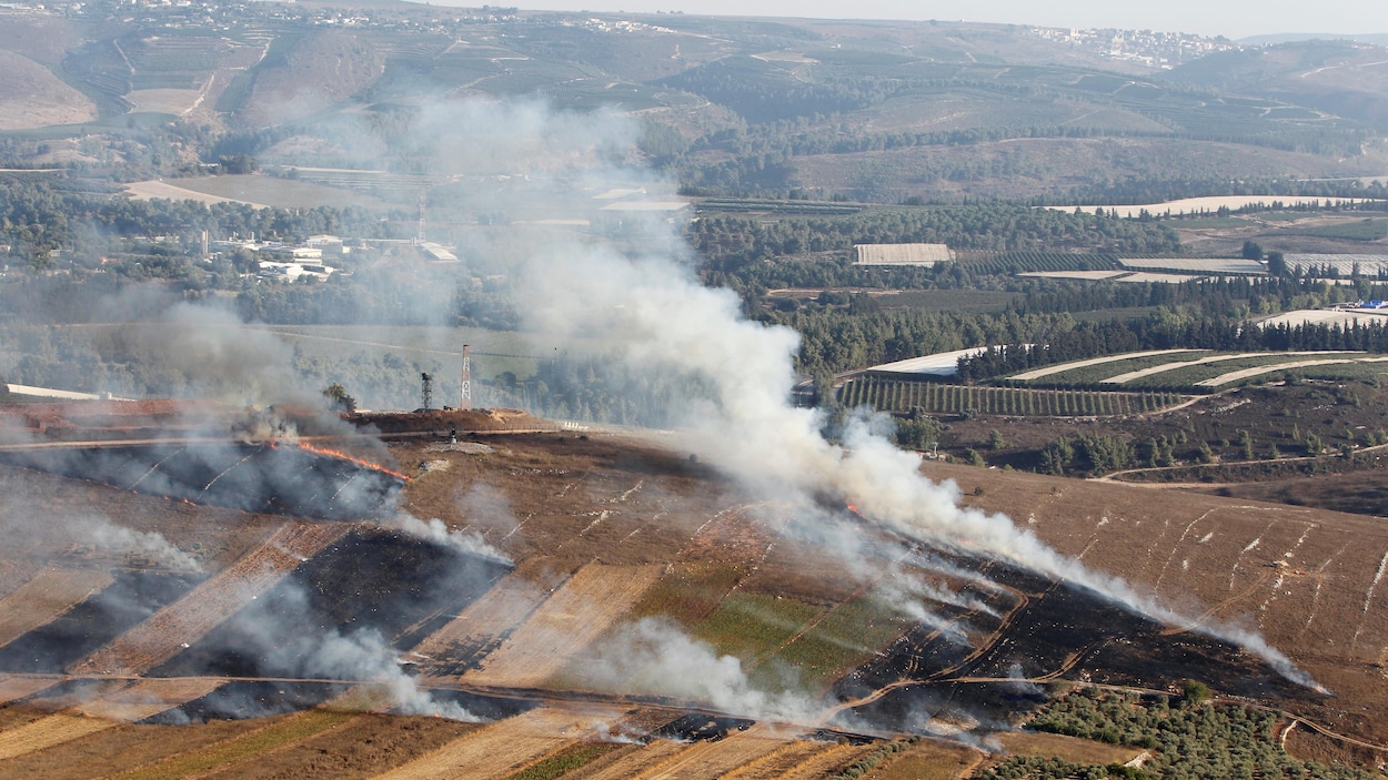 échange De Tirs Entre Israël Et Le Hezbollah Beyrouth - 