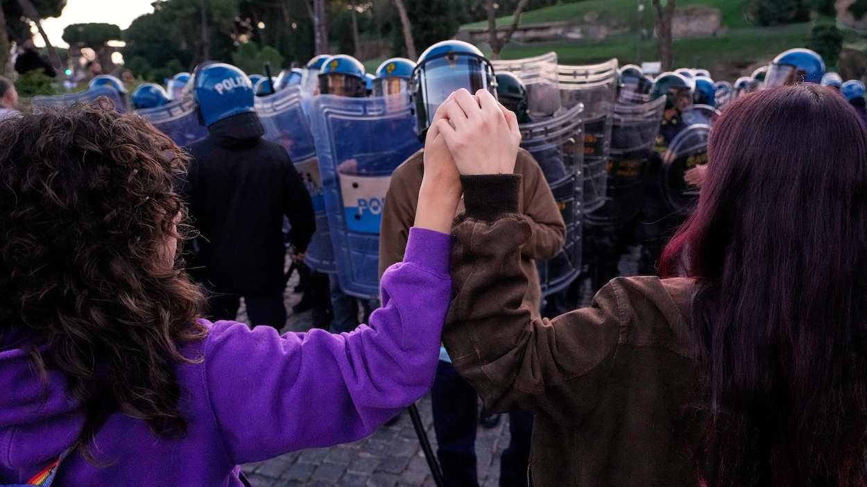 Les forces de sécurité déployées pour les manifestations en Italie après des heurts