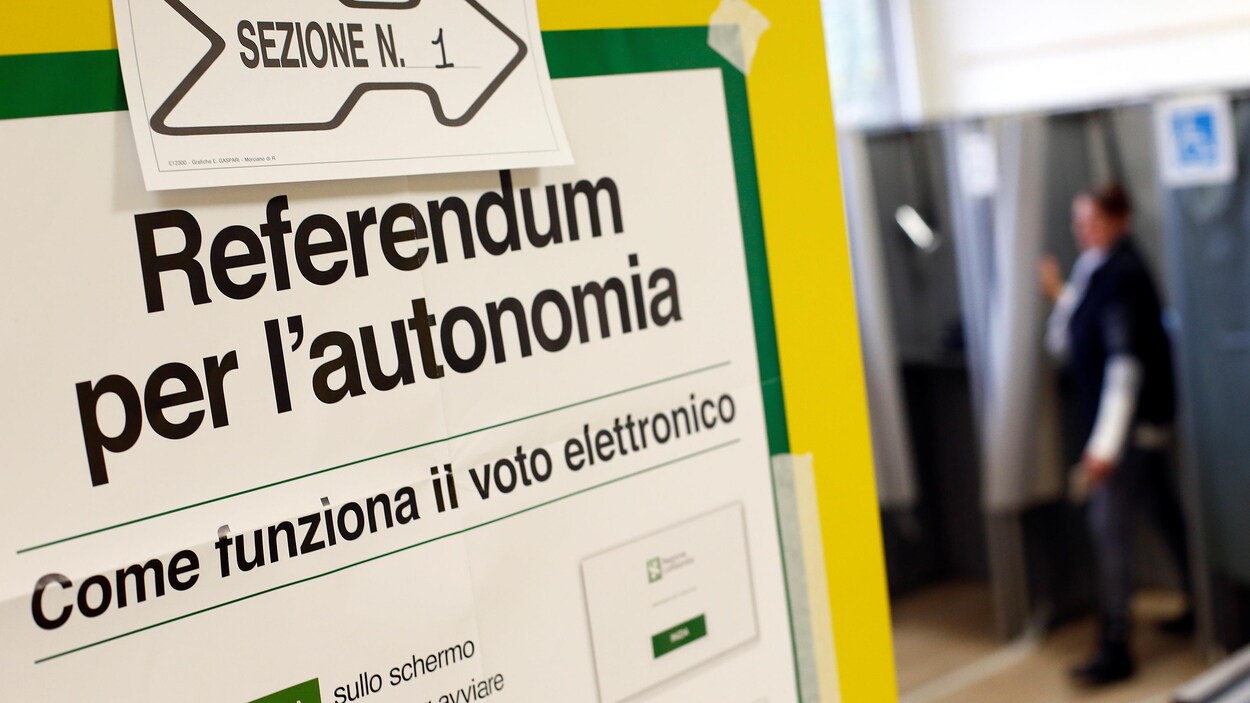 Près de 11 millions d'Italiens étaient appelés aux urnes dans le cadre de deux référendums portant sur l'obtention de plus d'autonomie en Lombardie et en Vénétie. Près de 11 millions d'Italiens étaient appelés aux urnes dans le cadre de deux référendums portant sur l'obtention de plus d'autonomie en Lombardie et en Vénétie.