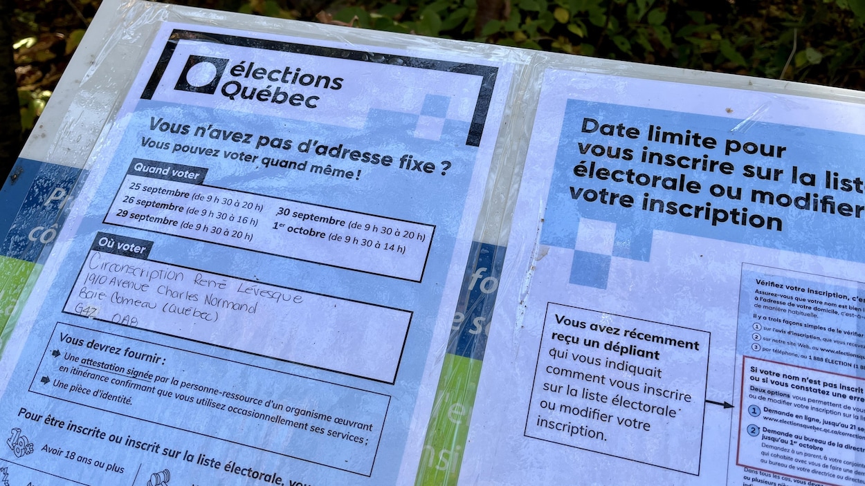 Les personnes en situation d’itinérance encouragées à voter par Élections Québec