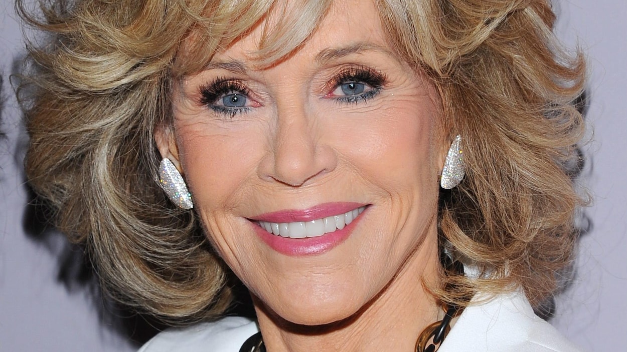 L'actrice et activiste américaine Jane Fonda.