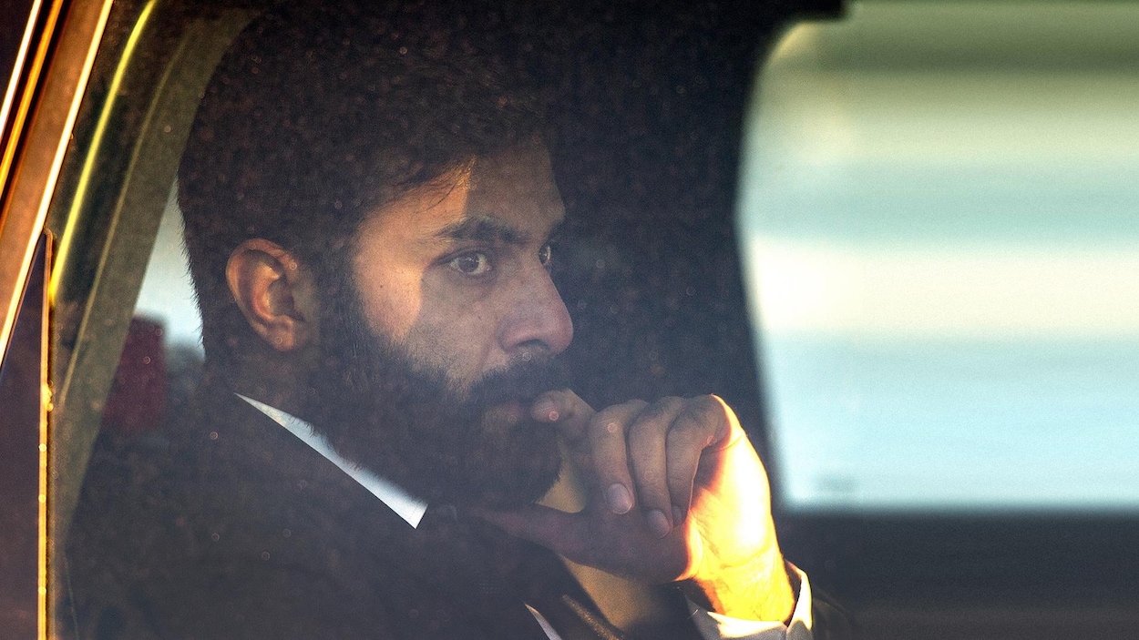 Jaskirat Singh Sidhu, the driver of the truck that collided with the bus carrying the Humboldt Broncos hockey team leaves after the second day of sentencing hearings Tuesday, January 29, 2019 in Melfort, Saskatchewan. THE CANADIAN PRESS/Ryan Remiorz