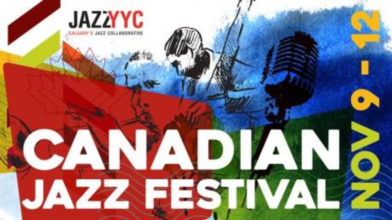 L'affiche du Festival canadien de jazz YYC à Calgary L'affiche du Festival canadien de jazz YYC à Calgary