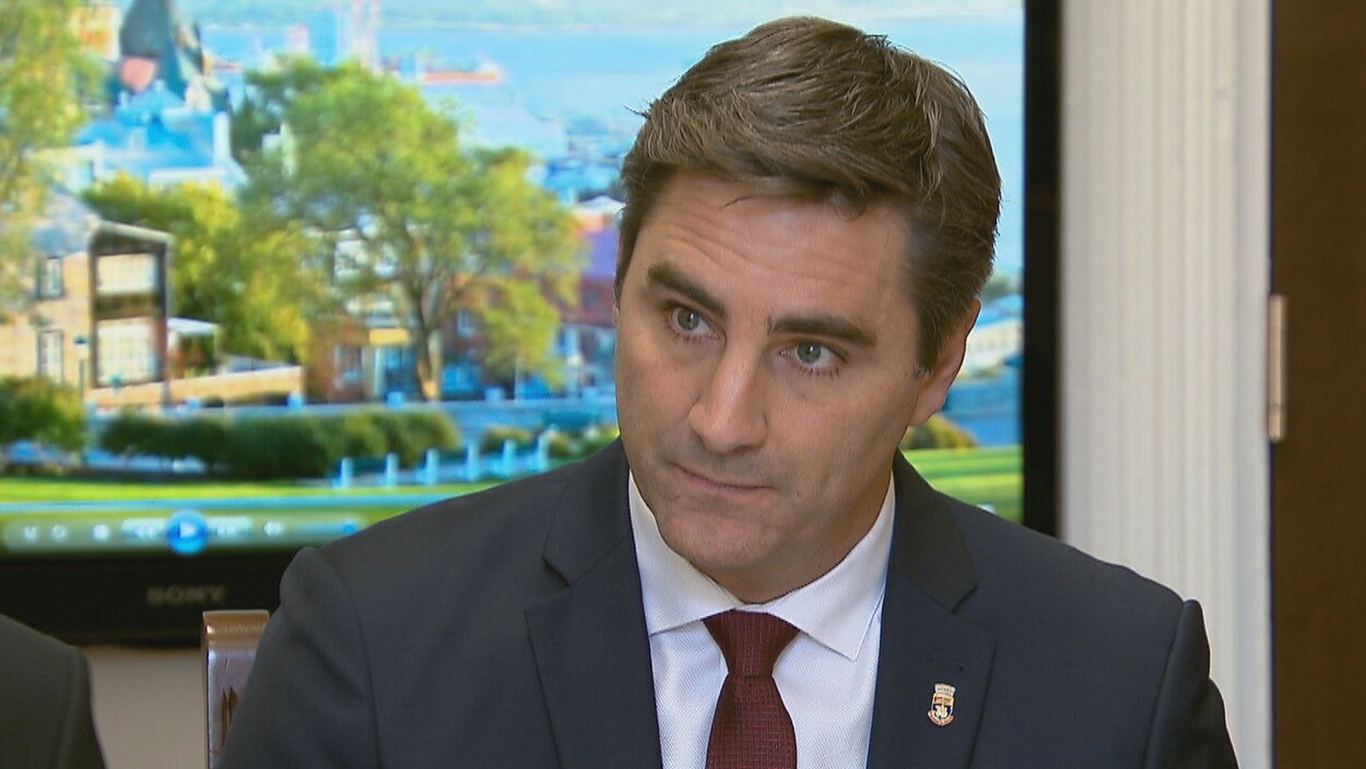 Jean-François Gosselin, chef de l'opposition à l'hôtel de ville