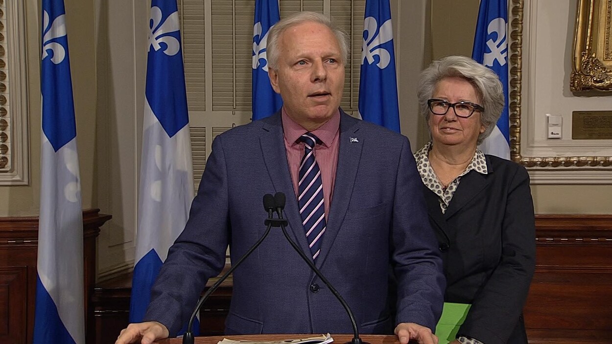 Jean-François Lisée et Agnès Maltais