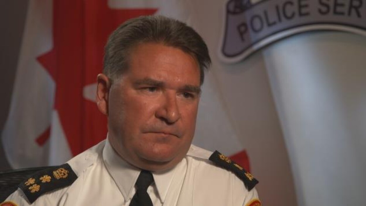 Le chef du Service de la police de Thunder Bay JP Levesque. Le chef du Service de la police de Thunder Bay JP Levesque.