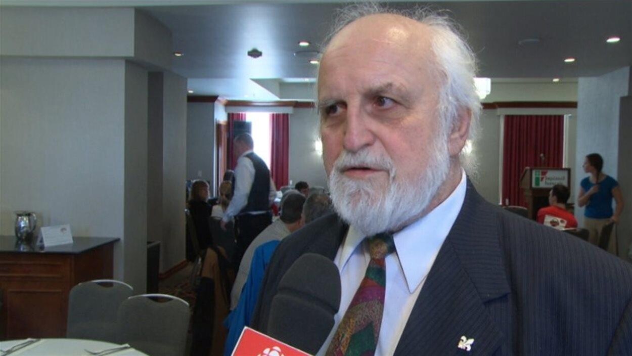Le président d'Impératif français, Jean-Paul Perreault
