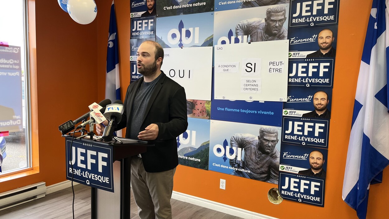 Jeff Dufour Tremblay du PQ veut une desserte aérienne de TREQ à Baie