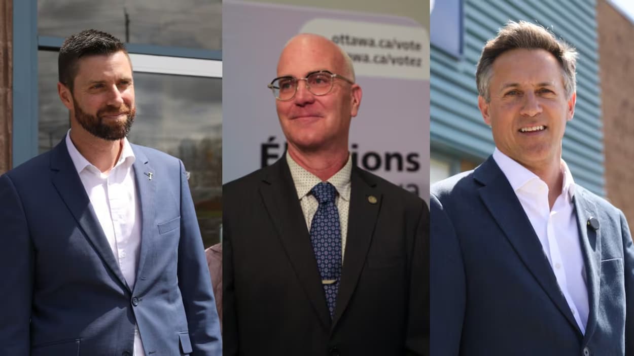 Trois candidats se lancent dans la course à la mairie d’Ottawa
