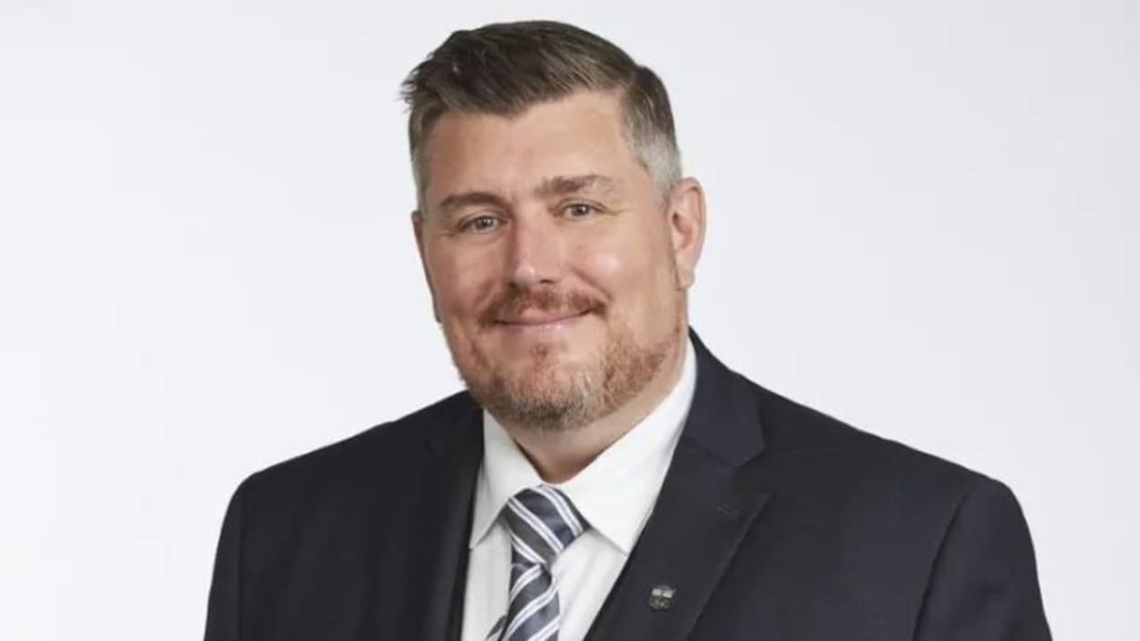 Le candidat libéral du Manitoba, Jeffrey Anderson.