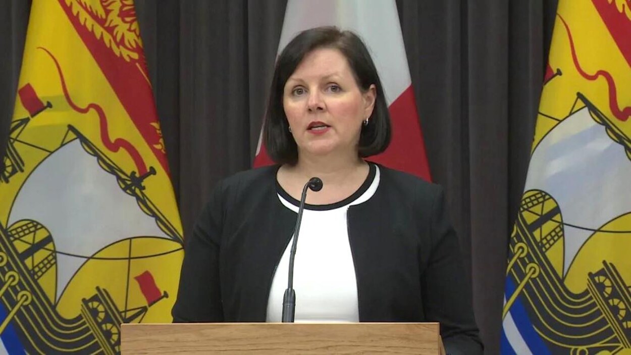 La docteure Jennifer Russell, médecin hygiéniste en chef du Nouveau-Brunswick.