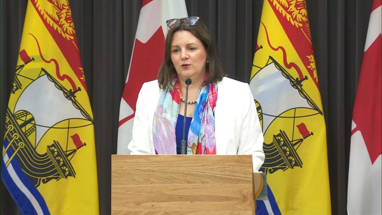 La médecin hygiéniste en chef du Nouveau-Brunswick le 14 octobre 2020.