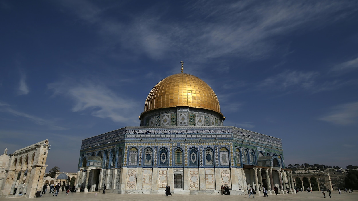 La mosquée Al-Aqsa dans la vieille ville de Jérusalem