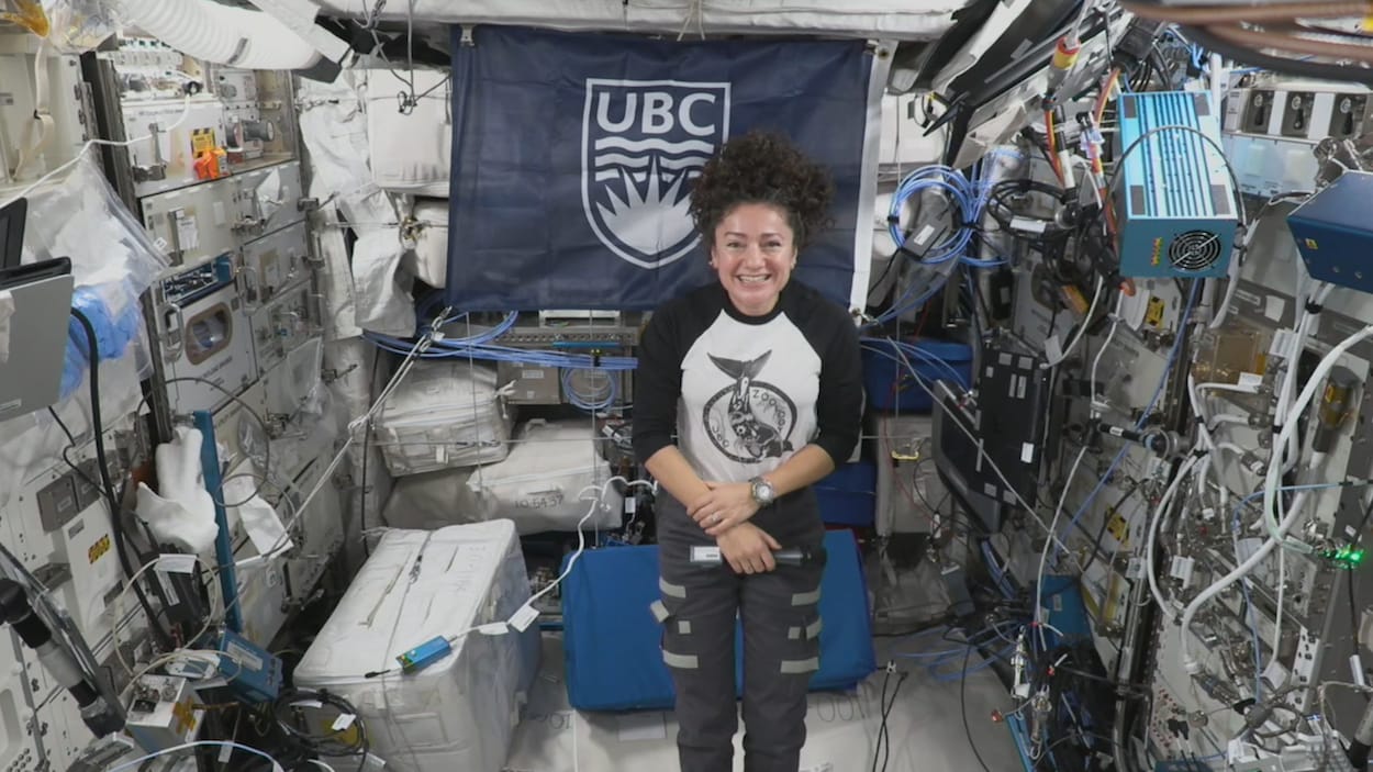 Une astronaute parle à l’UBC en direct depuis l’espace