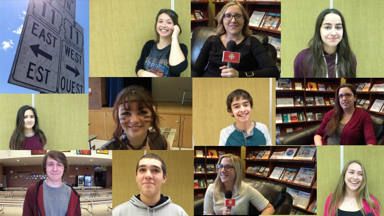 Mosaïque de photos de jeunes Mosaïque de photos de jeunes
