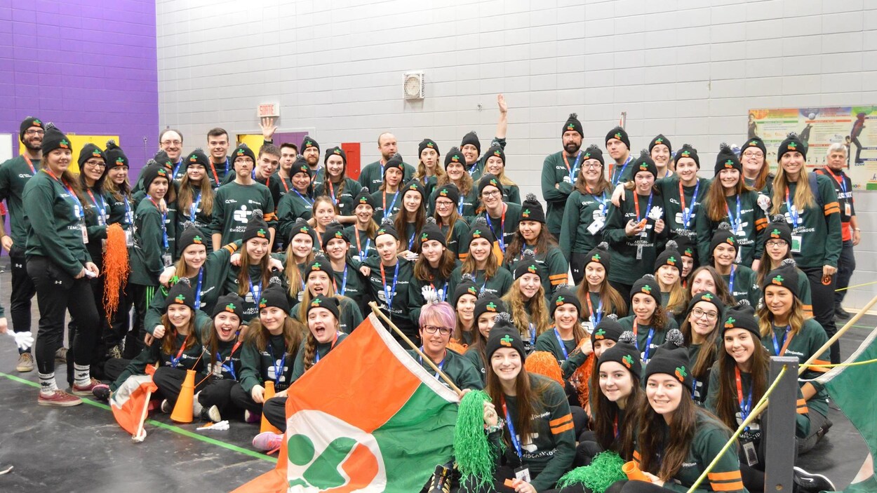 La délégation de l’Abitibi-Témiscamingue aux Jeux d'Alma