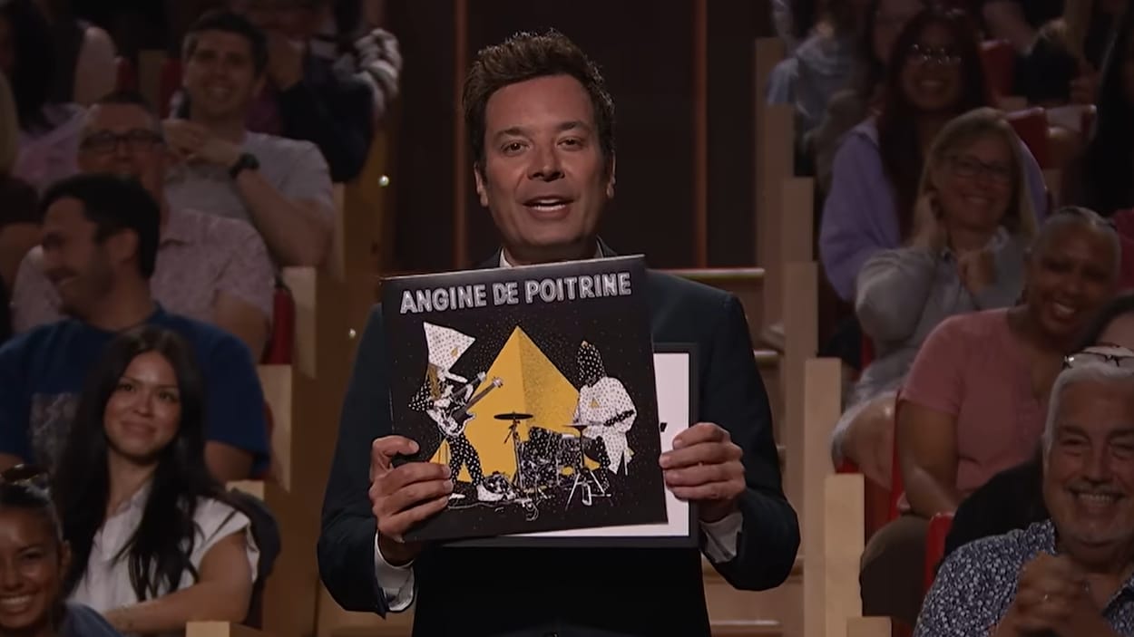 Angine de Poitrine joue un morceau exclusif chez Jimmy Fallon