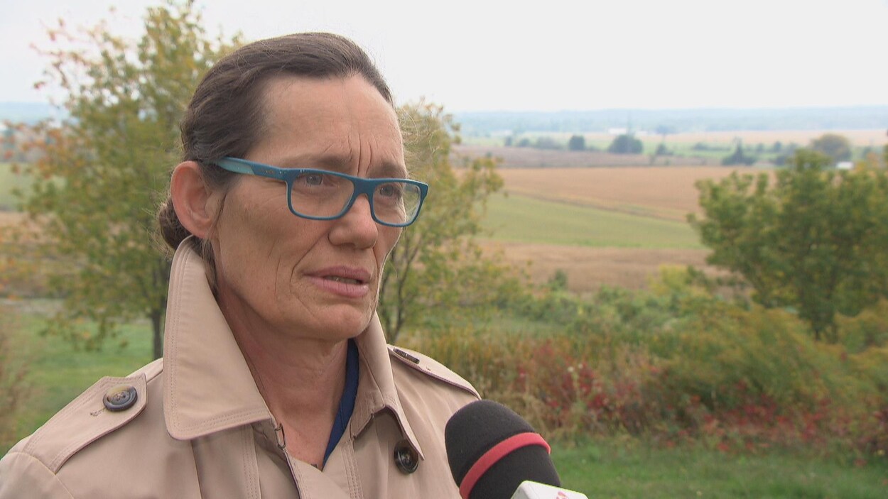 Joanne Labadie en entrevue.
