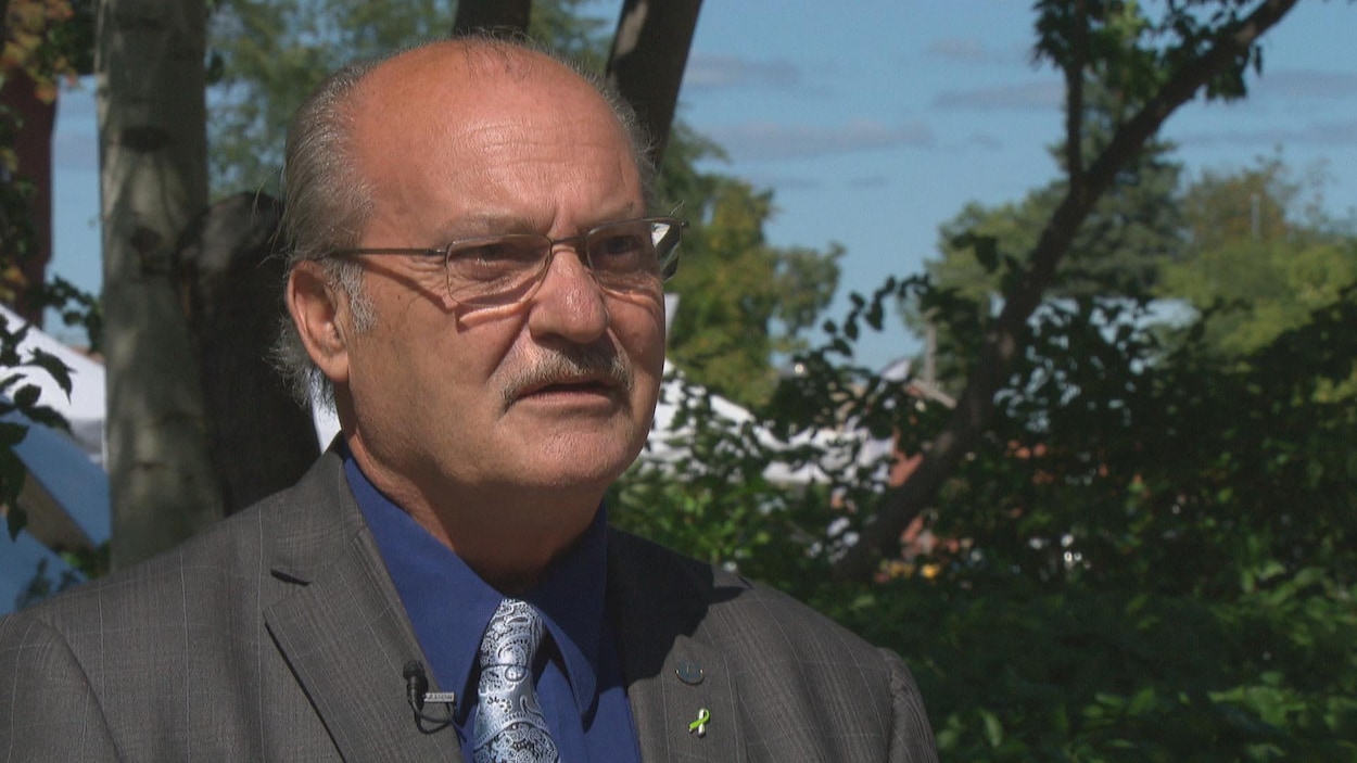 Jocelyn Blondin, conseiller municipal du district du Manoir-des-Trembles-Val-Tétreau, en entrevue avec Radio-Canada.