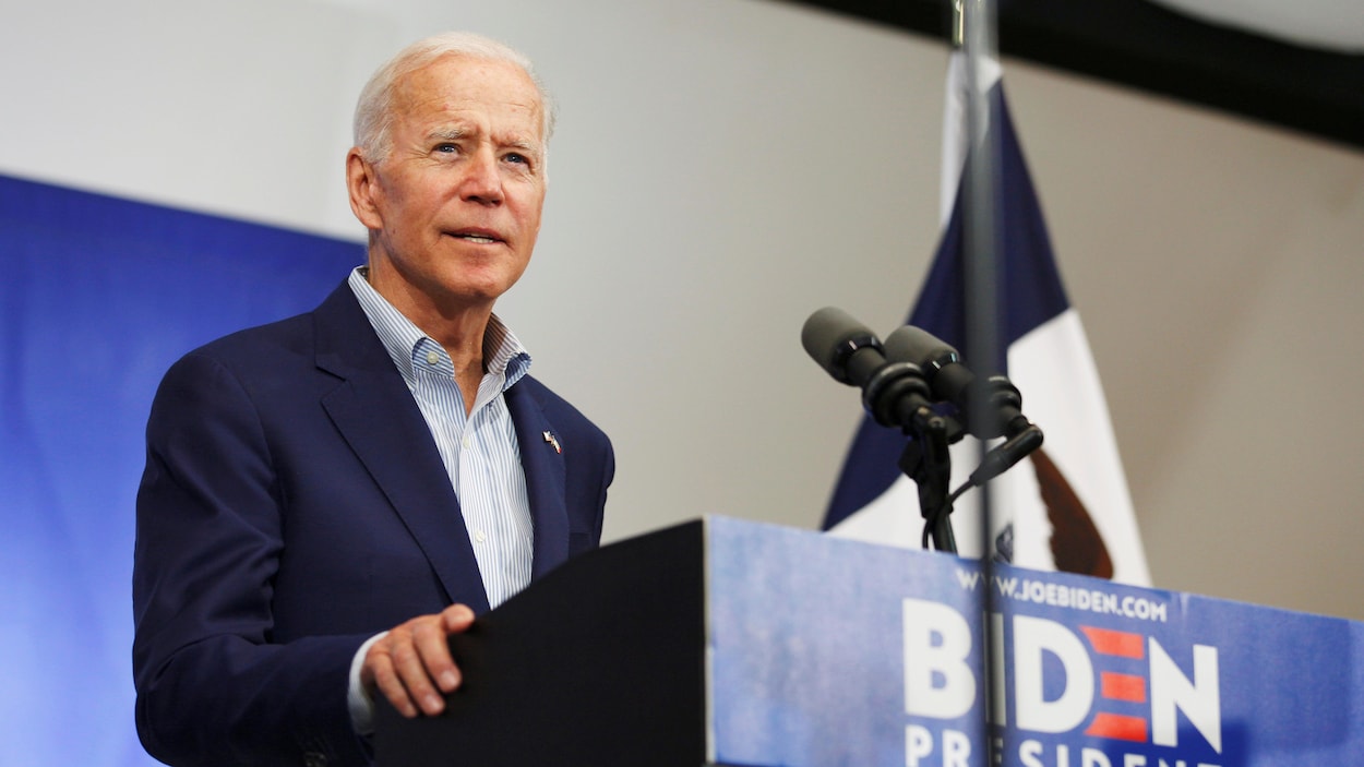 Joe Biden au Mississippi Valley Fairgrounds à Davenport, Iowa, États-Unis, le 11 juin 2019.