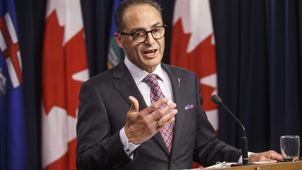 Joe Ceci, ministre des Finances de l'Alberta Joe Ceci, ministre des Finances de l'Alberta