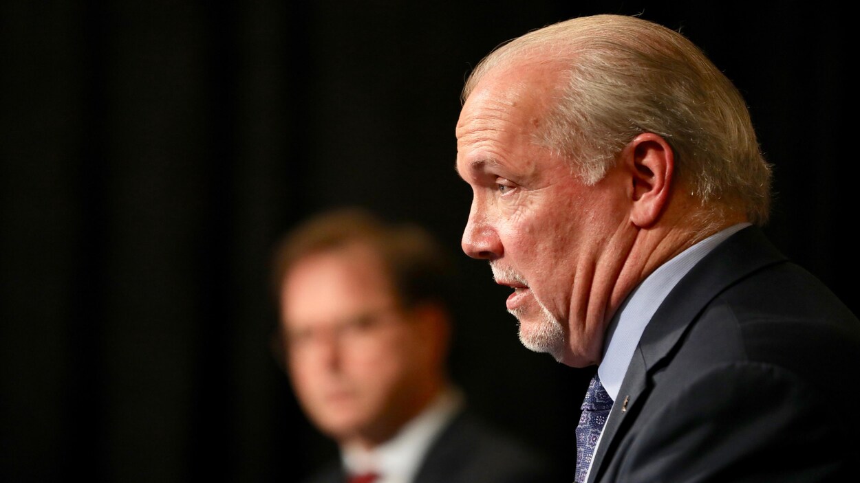 Le premier ministre de la Colombie-Britannique, John Horgan.