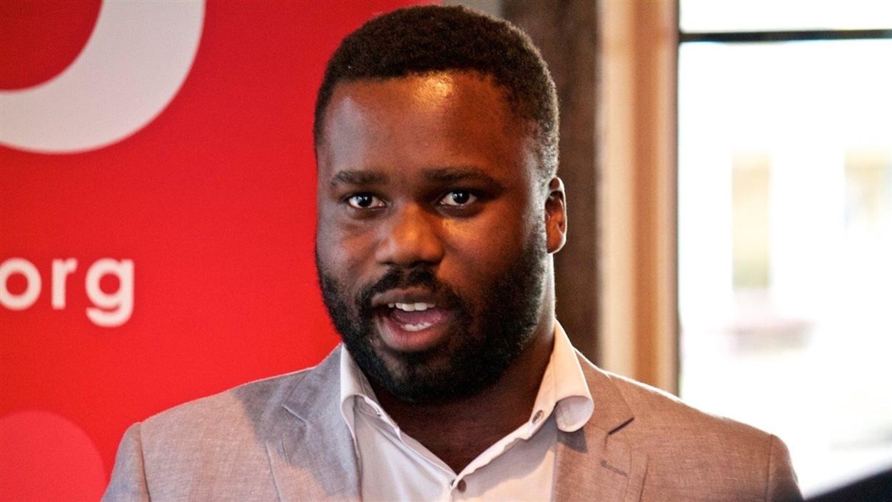 Le président de la Commission jeunesse du Parti libéral du Québec, Jonathan Marleau.