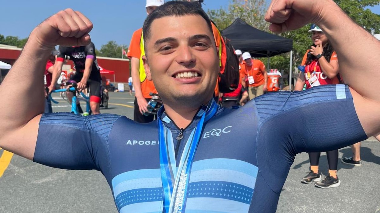 Joseph Vachon rafle un titre canadien en paracyclisme