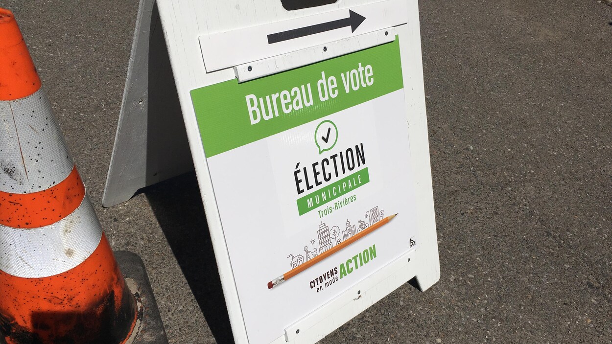 C'est jour de vote à Trois-Rivières.