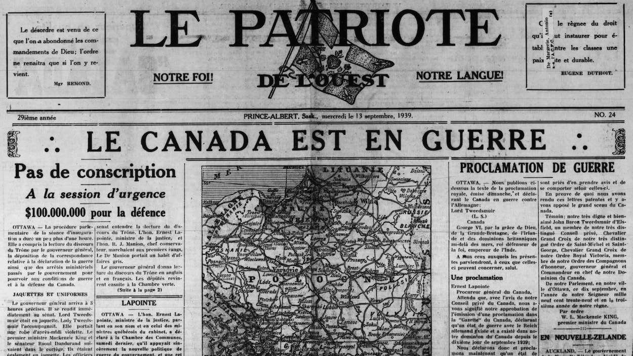 Des Journaux Saskatchewanais Datant De La Seconde Guerre Mondiale Bientot En Ligne Radio Canada Ca