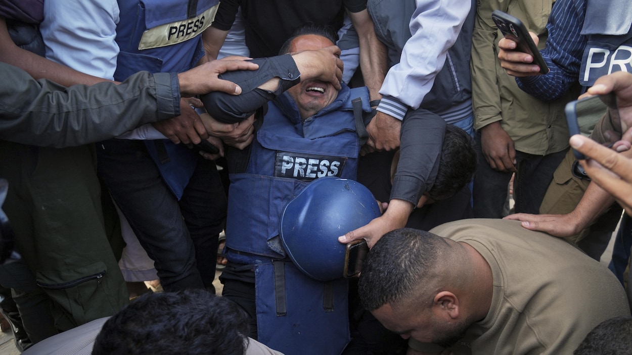 « On n’en peut plus, ça suffit! » : des journalistes de Gaza se confient
