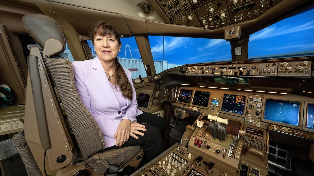 Air Canada's first female pilot talks about her journey full of pitfalls