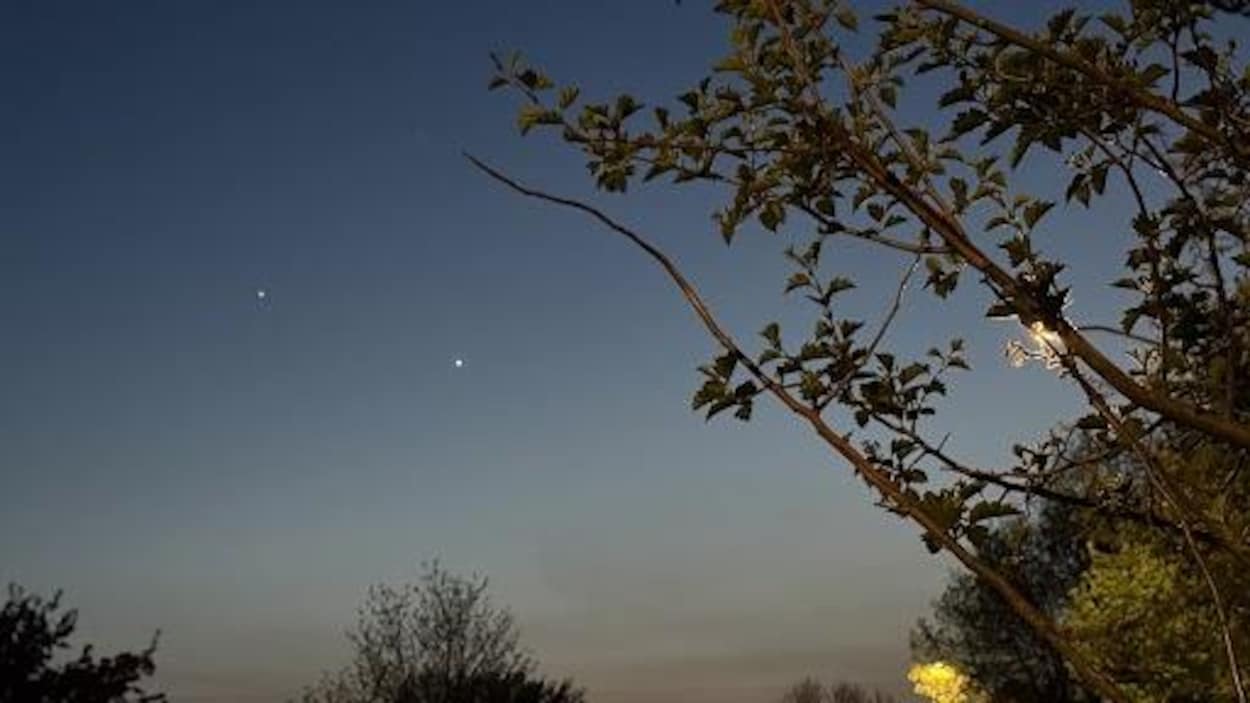 Levez les yeux! Jupiter et Vénus sont visibles à l’œil nu