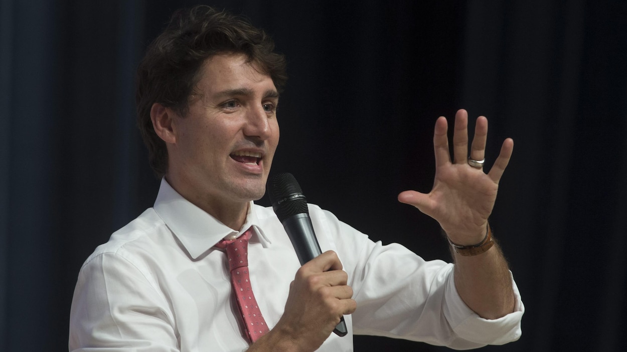 Le premier ministre Justin Trudeau Le premier ministre Justin Trudeau