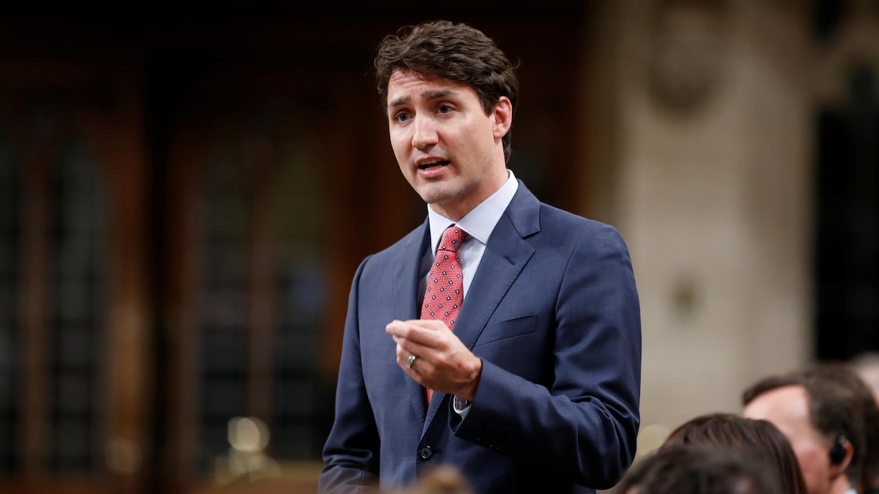 Le premier ministre Justin Trudeau, à la Chambre des communes. Le premier ministre Justin Trudeau, à la Chambre des communes.