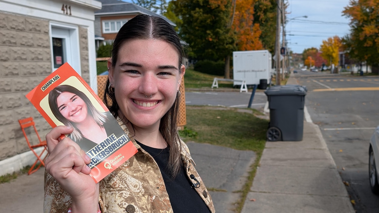 Katherine Heckersbruch, la candidate qui veut « changer le monde »