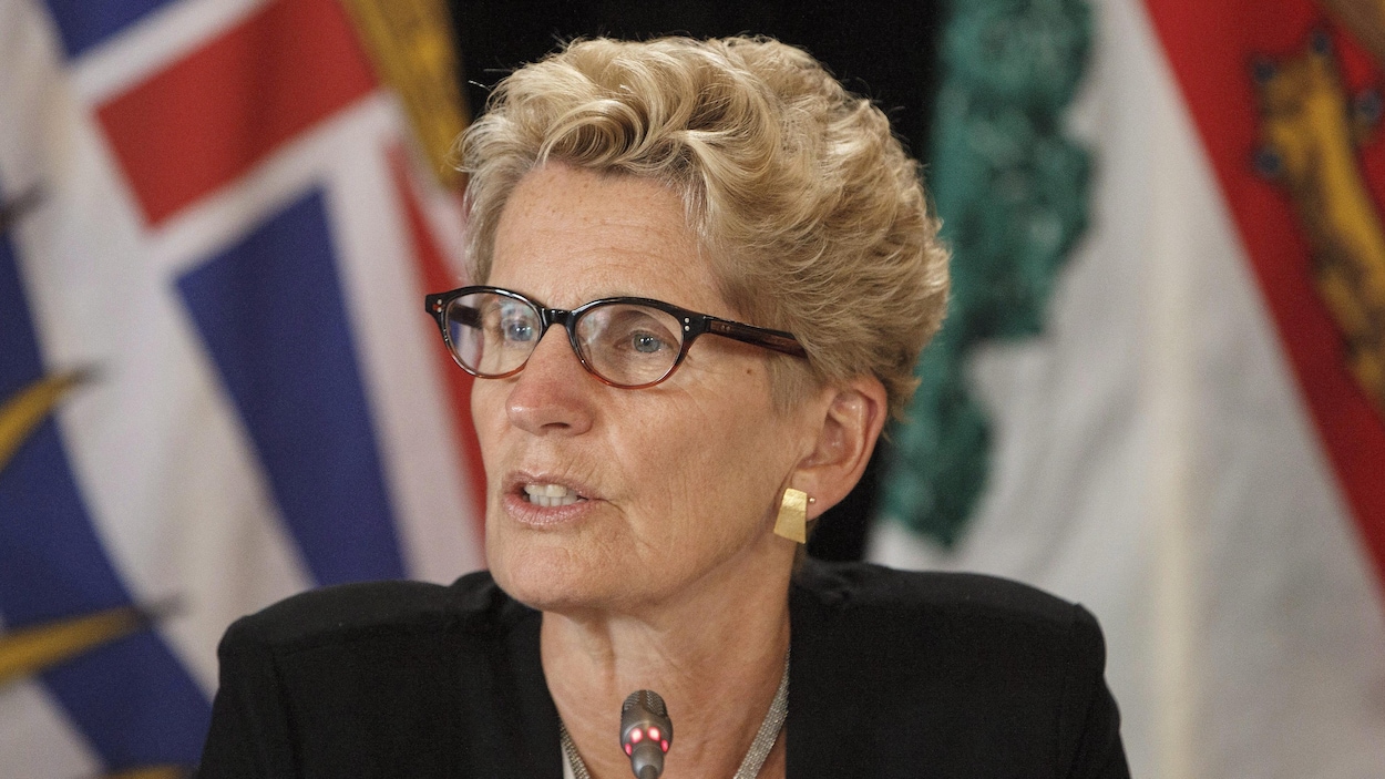 La première ministre de l’Ontario, Kathleen Wynne. La première ministre de l’Ontario, Kathleen Wynne.