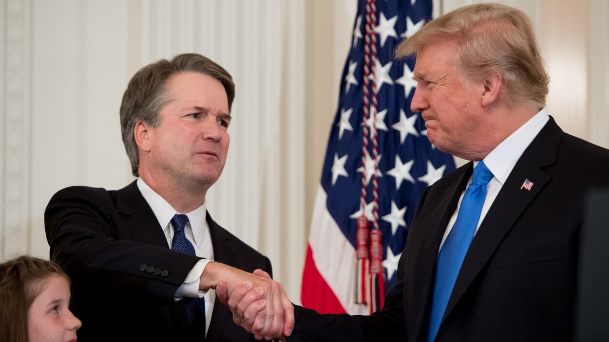 Le juge Brett Kavanaugh a été nommé par le président Donald Trump le 9 juillet dernier. L'annonce avait été faite depuis la Maison-Blanche.