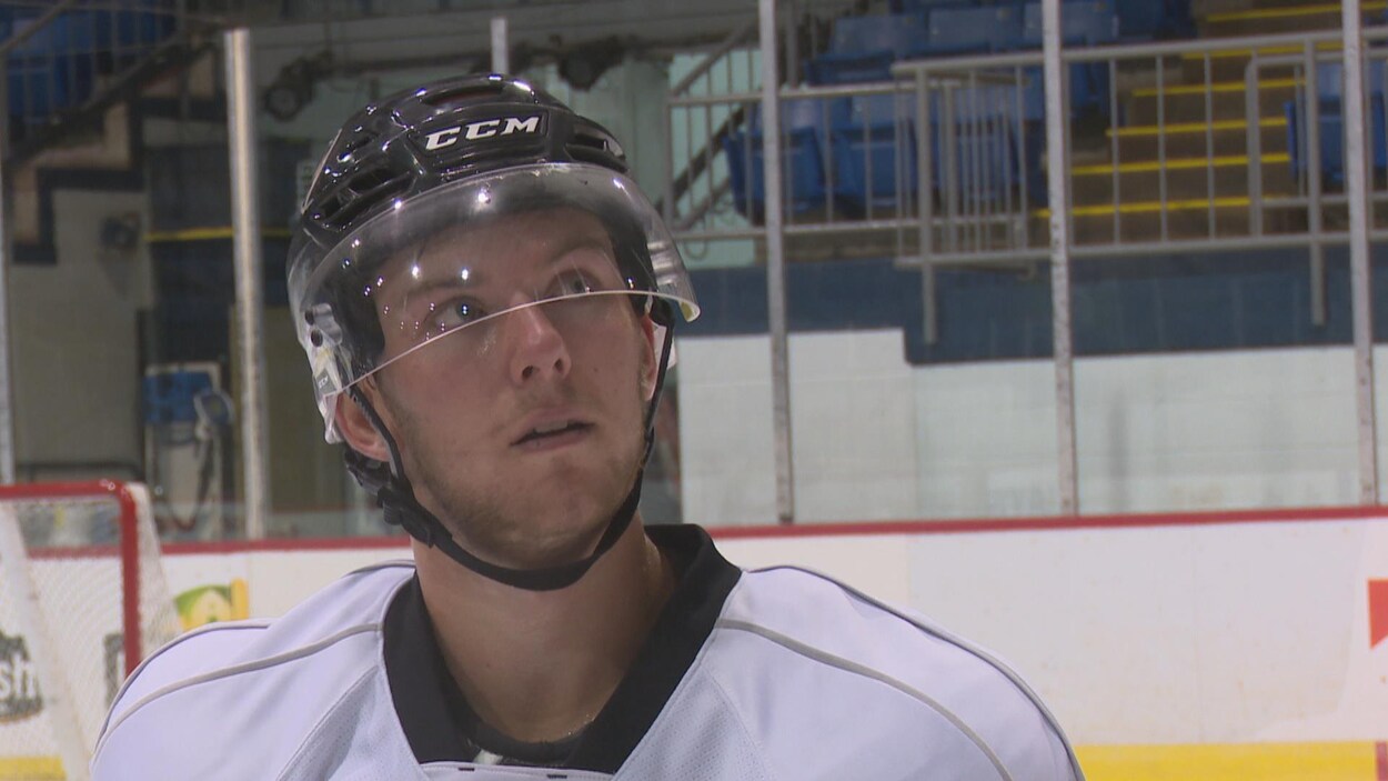 Keith Getson avec les Islanders de Charlottetown.