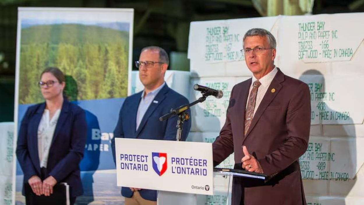 Plus de 2 millions $ pour l’usine de pâte et papiers de Thunder Bay