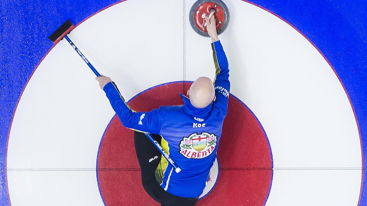 Kevin Koe, capitaine de l'Alberta