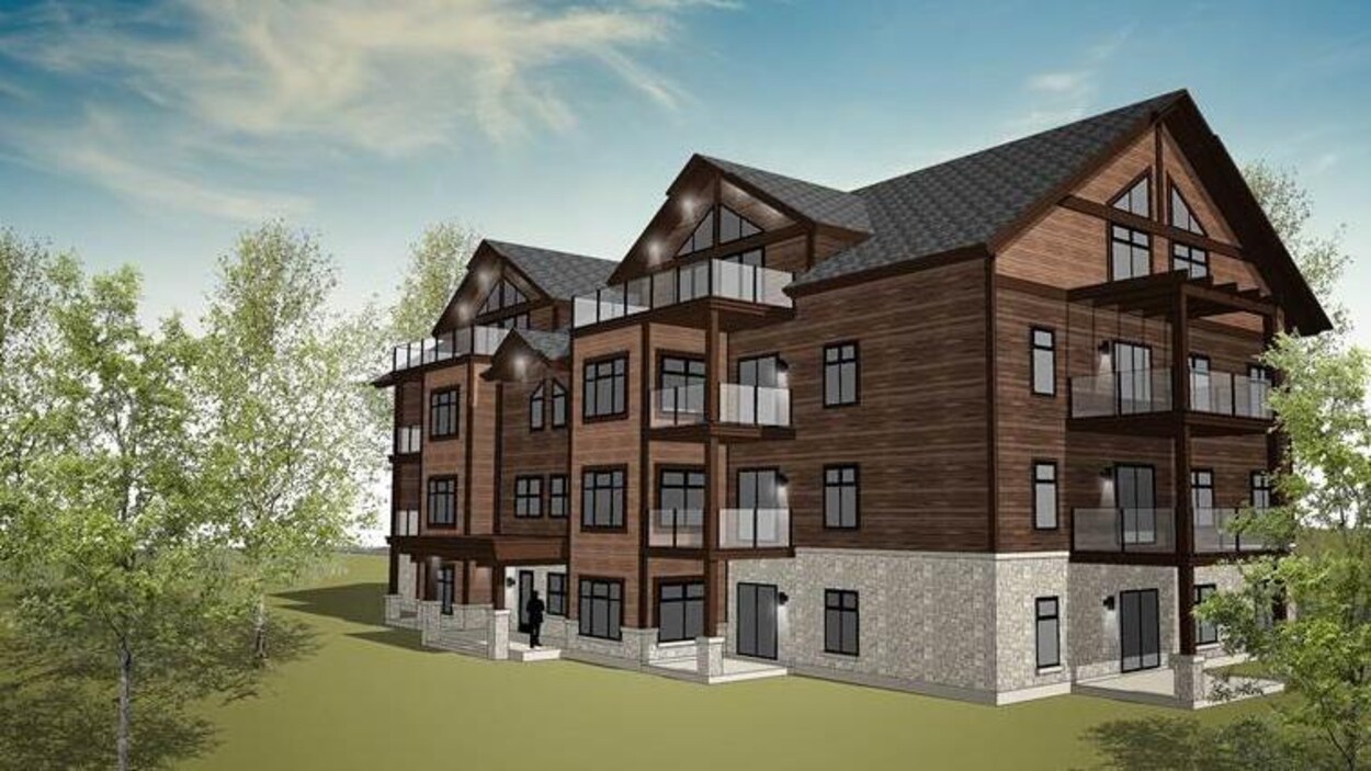 Futur hôtel de KiNipi spa et bains nordiques