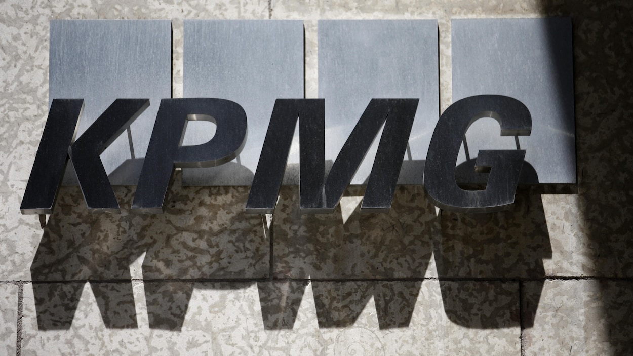 Le logo KPMG.