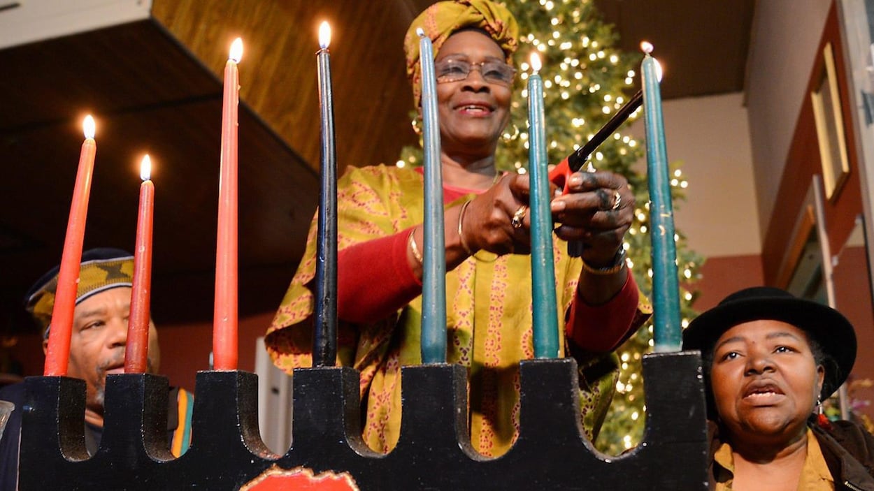 Une célébration de Kwanzaa.