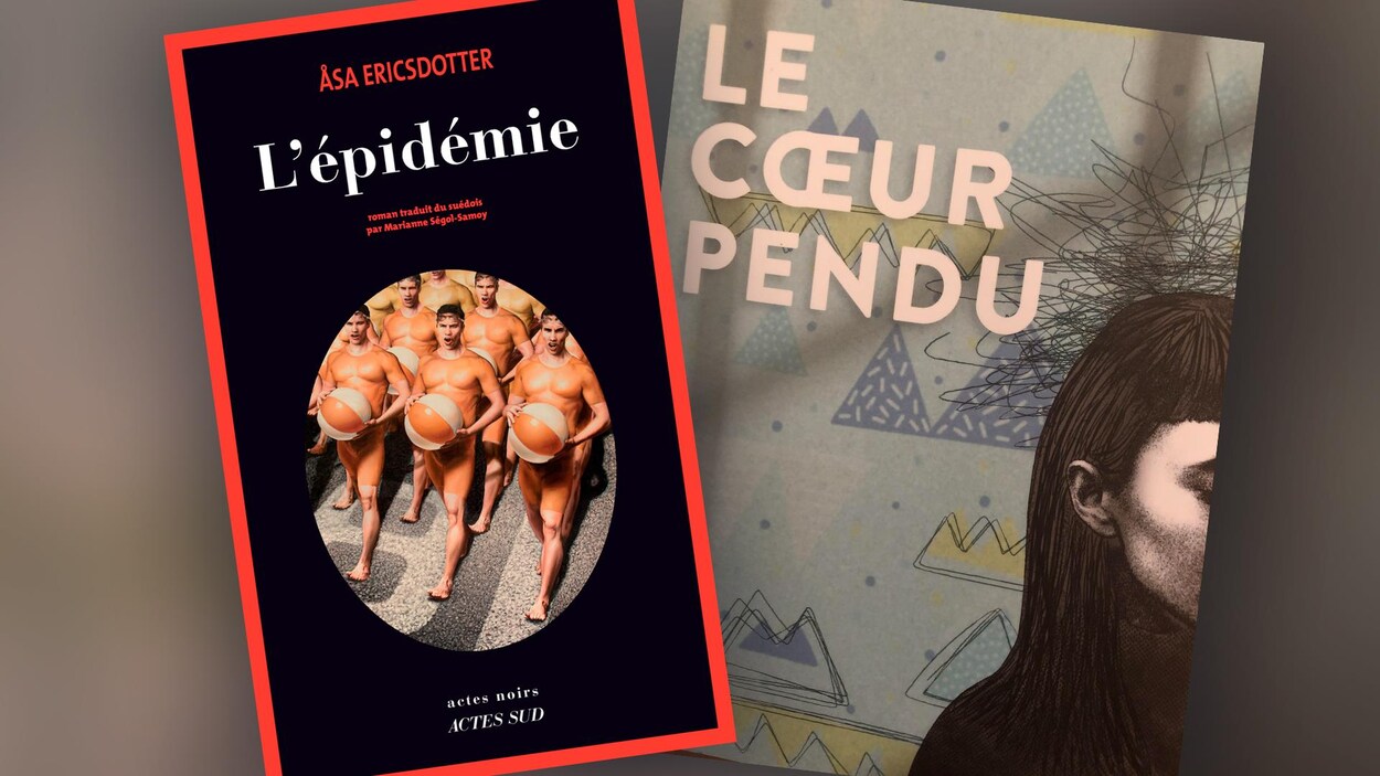 Quelques suggestions de lecture en cette première fin de semaine de juin.
deux couvertures de romans.
