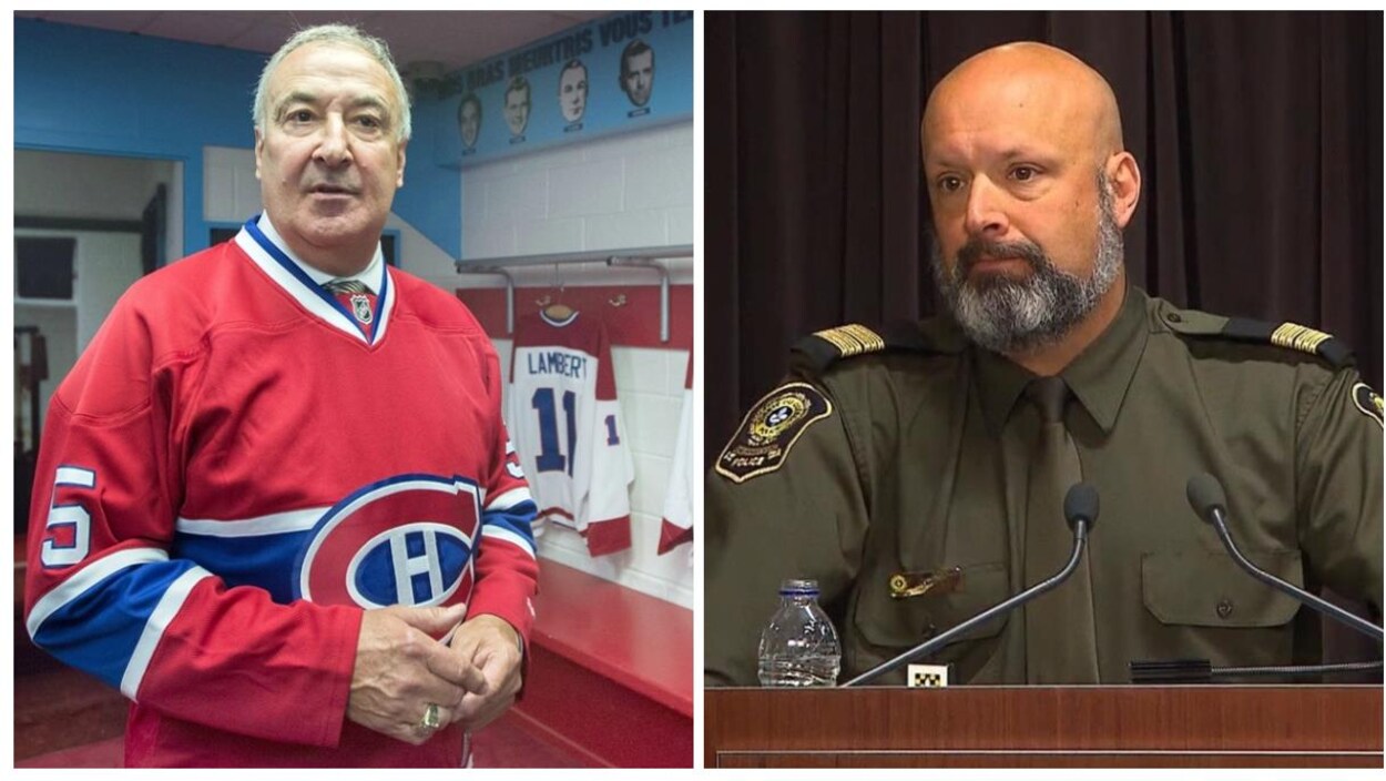 Guy Lapointe et son fils, Guy, haut gradé à la SQ Guy Lapointe et son fils, Guy, haut gradé à la SQ