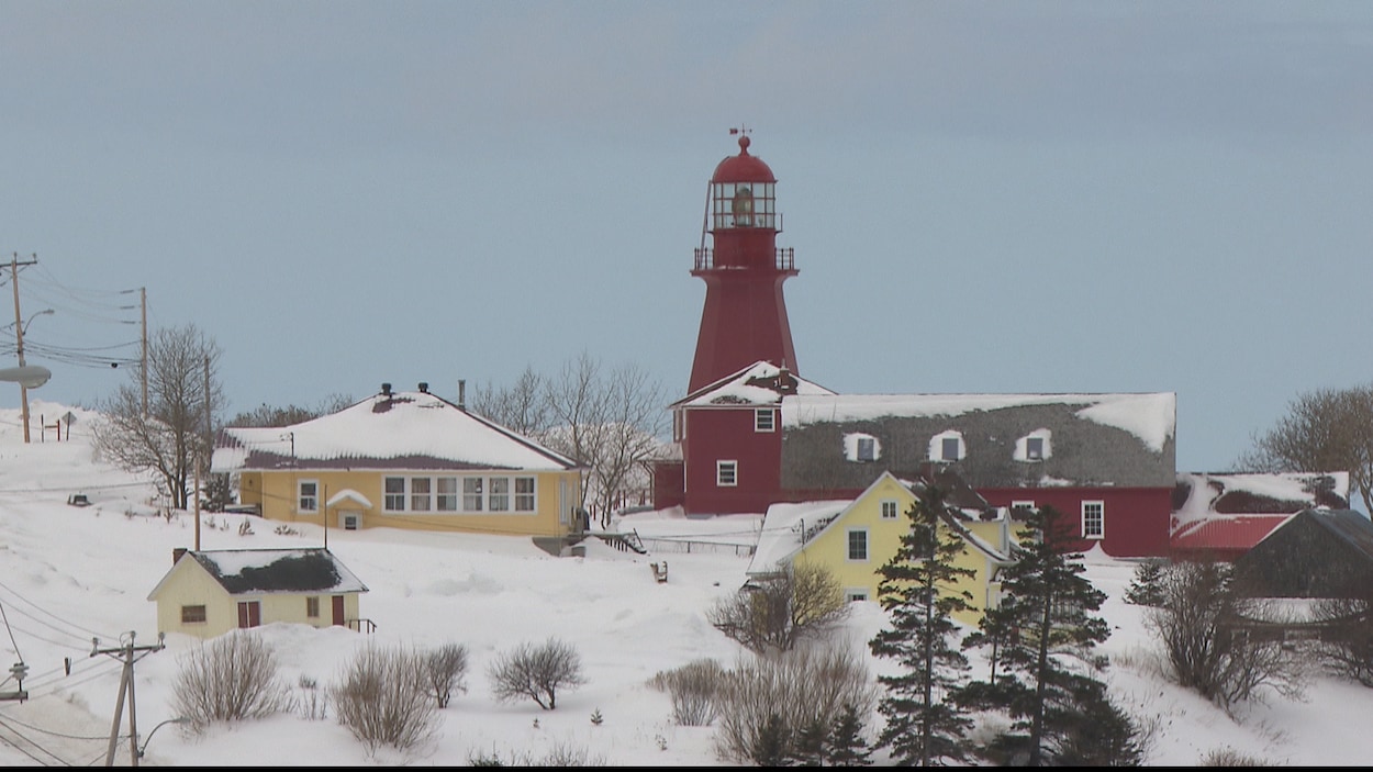 Le village de La Martre en Haute-Gaspésie.