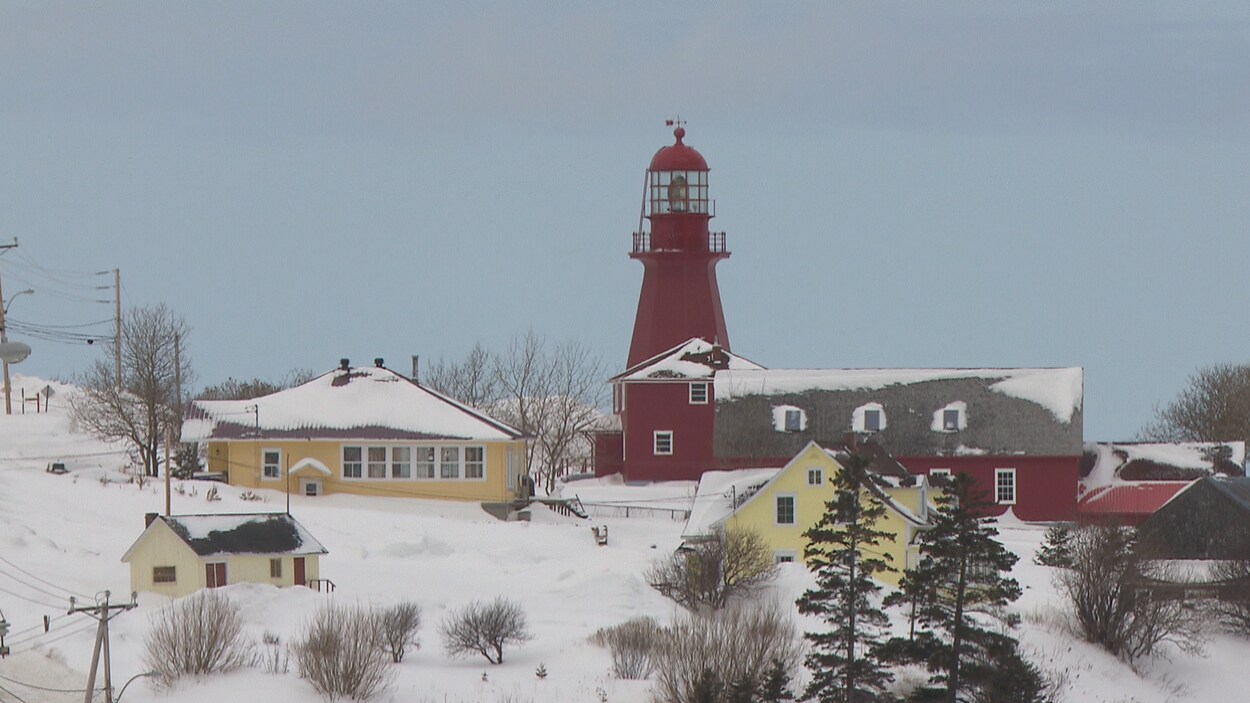 Le village de La Martre en Haute-Gaspésie.